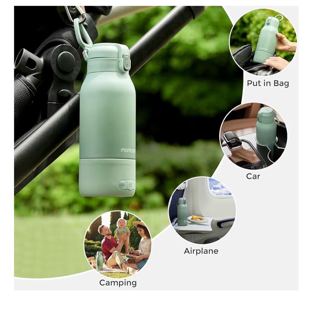 NIB Momcozy Portable Bottle Warmer for Travel –Dual Heating Modes Factory Sealed - Picture 10 of 10